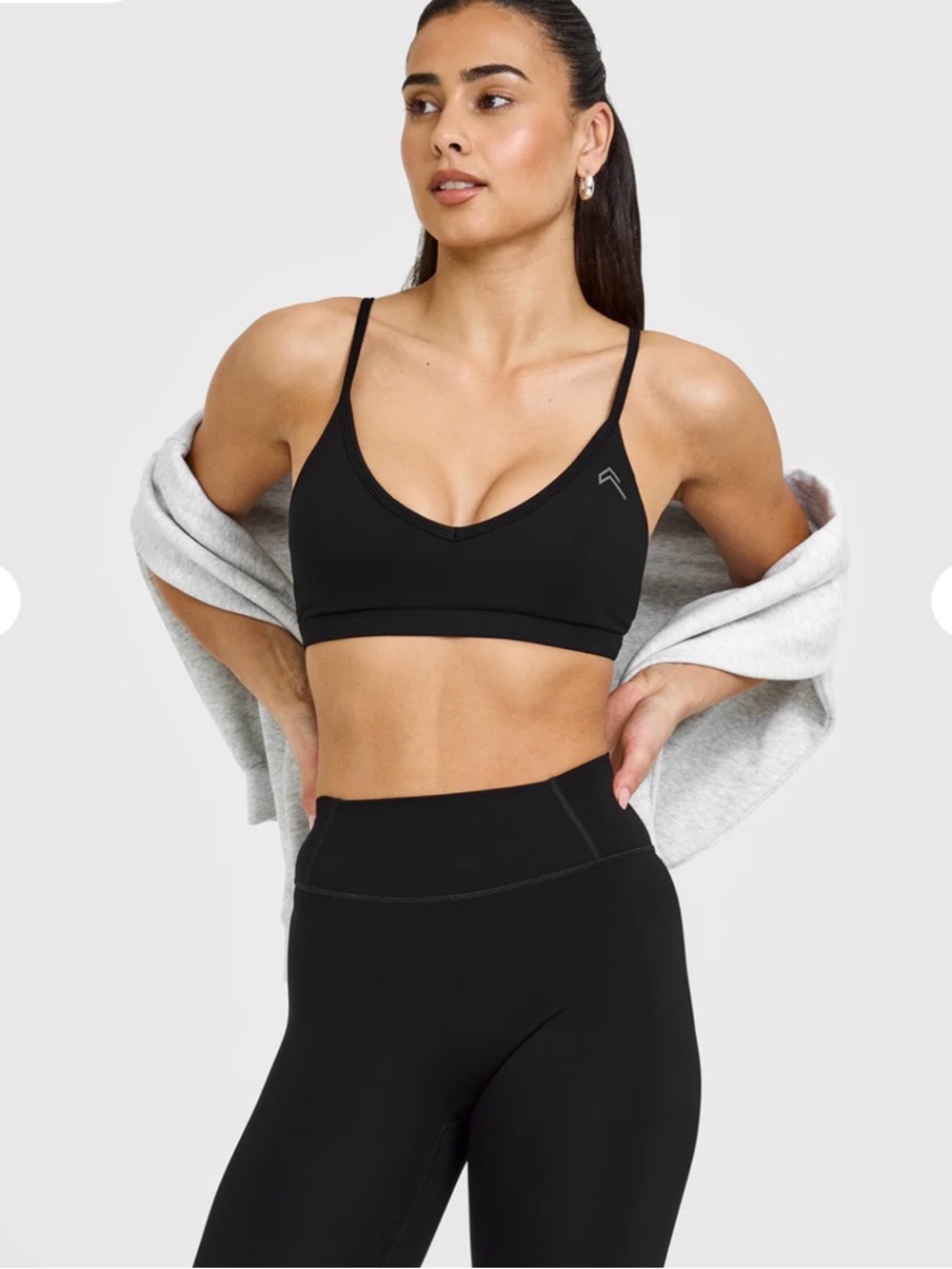 ONER -  TIMELESS STRAPPY BRALETTE BLACK